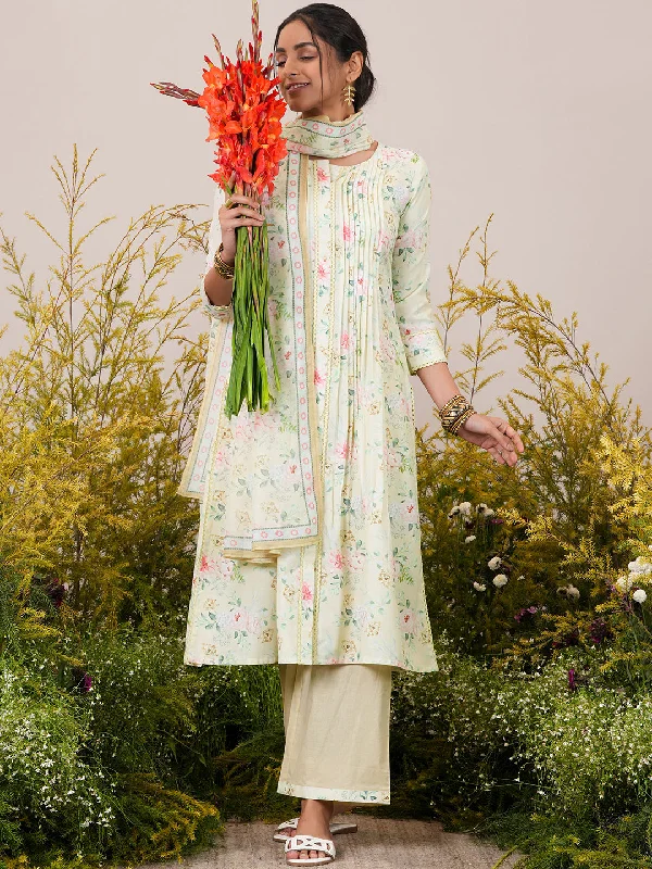 Bow - backed cocktail dresses with a fit - and - flare silhouetteYellow Printed Cotton Blend A-Line Kurta With Palazzos & Dupatta Bow - backed cocktail dresses with a fit - and - flare silhouetteYellow Printed Cotton Blend A-Line Kurta With Palazzos & Dupatta