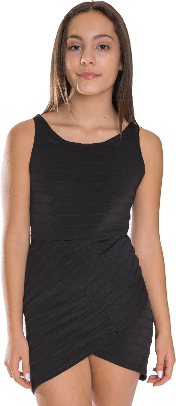 Juniors Envelope Bandage Dress