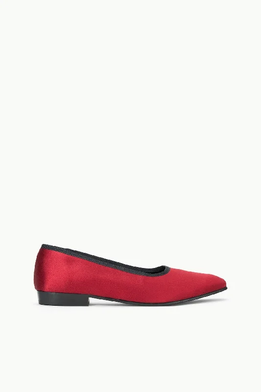 Formal dresses with pleated yokes and button - up fronts for a classic and refined lookKEITH BALLET FLAT | ROUGE Formal dresses with pleated yokes and button - up fronts for a classic and refined lookKEITH BALLET FLAT | ROUGE