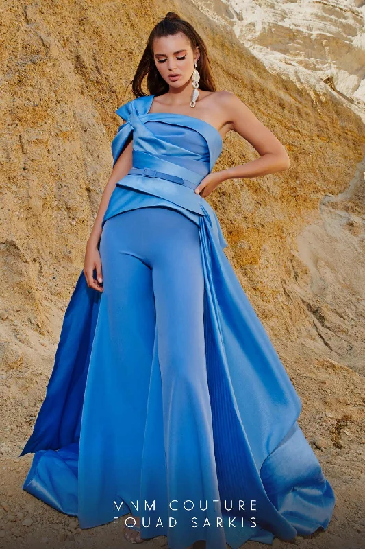Ball - gown style formal dresses with sequined bodices for promMNM Couture 2753