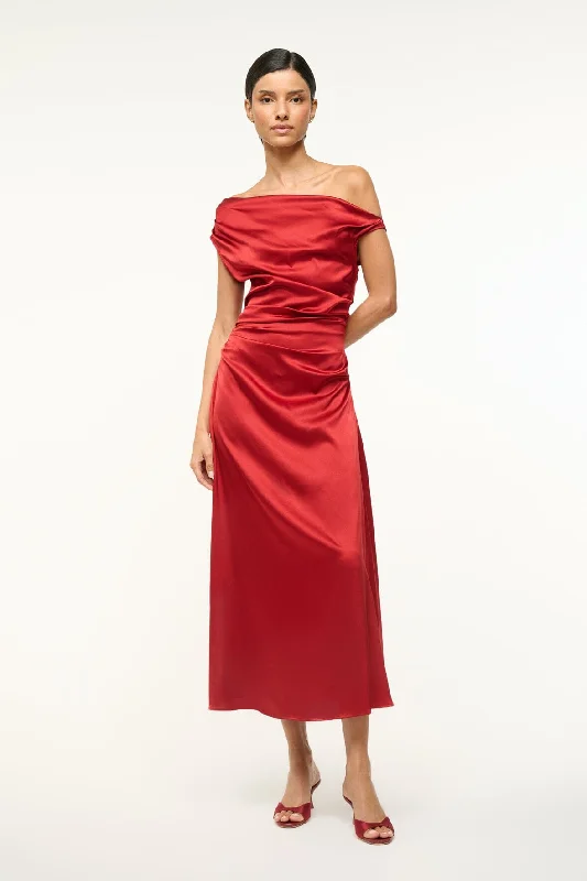 Formal dresses with halter necks and lace - up backs for a stylish promPHARE SILK DRESS | ROUGE Formal dresses with halter necks and lace - up backs for a stylish promPHARE SILK DRESS | ROUGE
