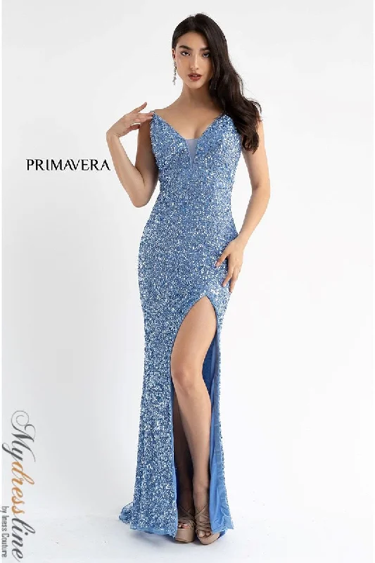 Formal dresses with pleated bodices and taffeta fabric for a traditional lookPrimavera 3792 Formal dresses with pleated bodices and taffeta fabric for a traditional lookPrimavera 3792