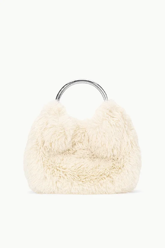 Formal dresses with tiered skirts and pearl embellishments for a luxurious feelROMEO FAUX FUR BAG | CREAM Formal dresses with tiered skirts and pearl embellishments for a luxurious feelROMEO FAUX FUR BAG | CREAM