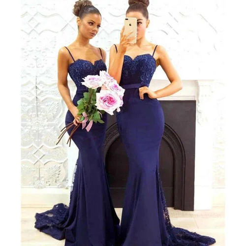 S4162F   2022 new  high quality off-shoulder long-sleeved bridal wedding fishtail women evening dress