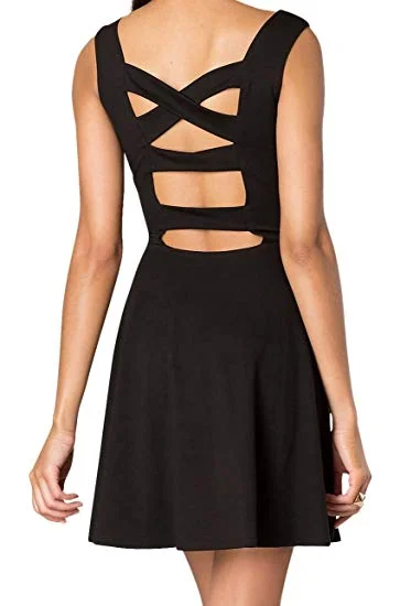 Prom dresses with gathered skirts and crystal - encrusted belts for a luxurious promJuniors Sleeveless Dress with Cut Out Back Prom dresses with gathered skirts and crystal - encrusted belts for a luxurious promJuniors Sleeveless Dress with Cut Out Back