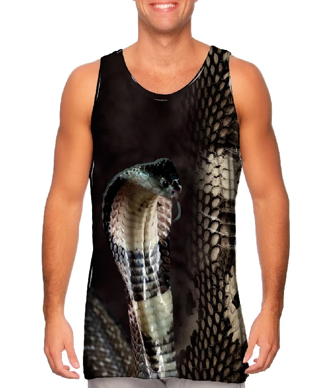Women's Spaghetti Strap Tank Tops with Geometric PatternsCobra Half Skin