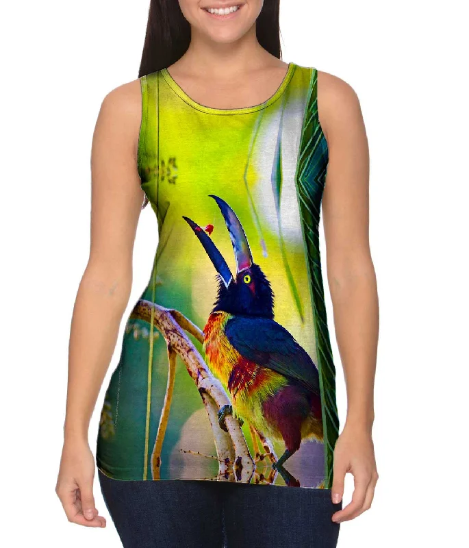 Square Neck Women's Organic Cotton Tank Tops in Earth TonesCollared Aracari