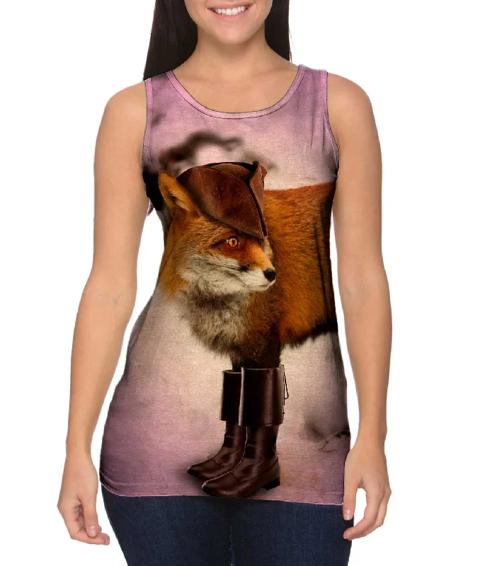 Scoop Neck Women's Linen Blend Tank Tops for SummerColonial Fox