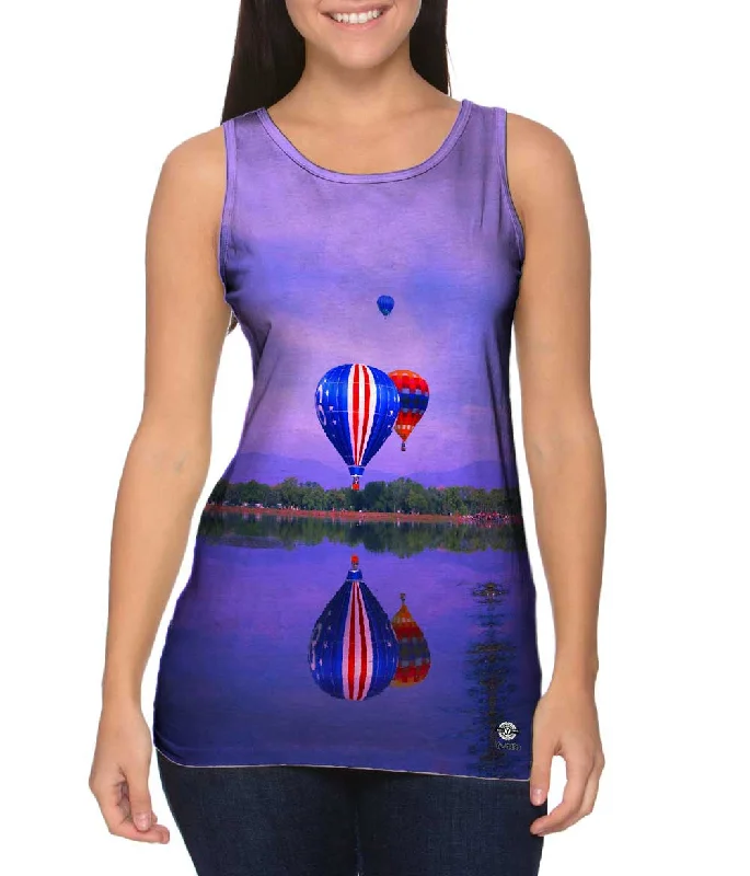 Plus Size Women's Side - Slit Tank Tops in Metallic ShadesColorado Ballon Classic 2009 Plus Size Women's Side - Slit Tank Tops in Metallic ShadesColorado Ballon Classic 2009