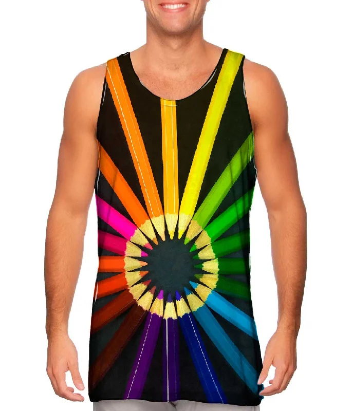 Plus Size Women's Criss - Cross Back Tank Tops in Neon ColorsColoring Pencils For School Plus Size Women's Criss - Cross Back Tank Tops in Neon ColorsColoring Pencils For School