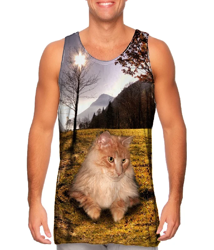 Plus Size Women's Criss - Cross Back Tank Tops in Neon ColorsCool Hill Cat
