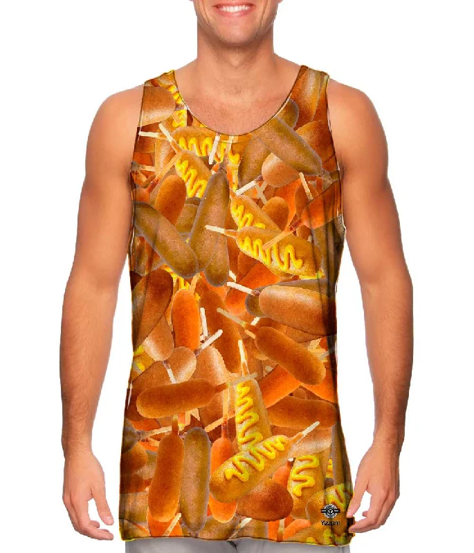 Women's Sleeveless Ribbed Tank Tops for a Trendy LookCorndog Country Fair Jumbo