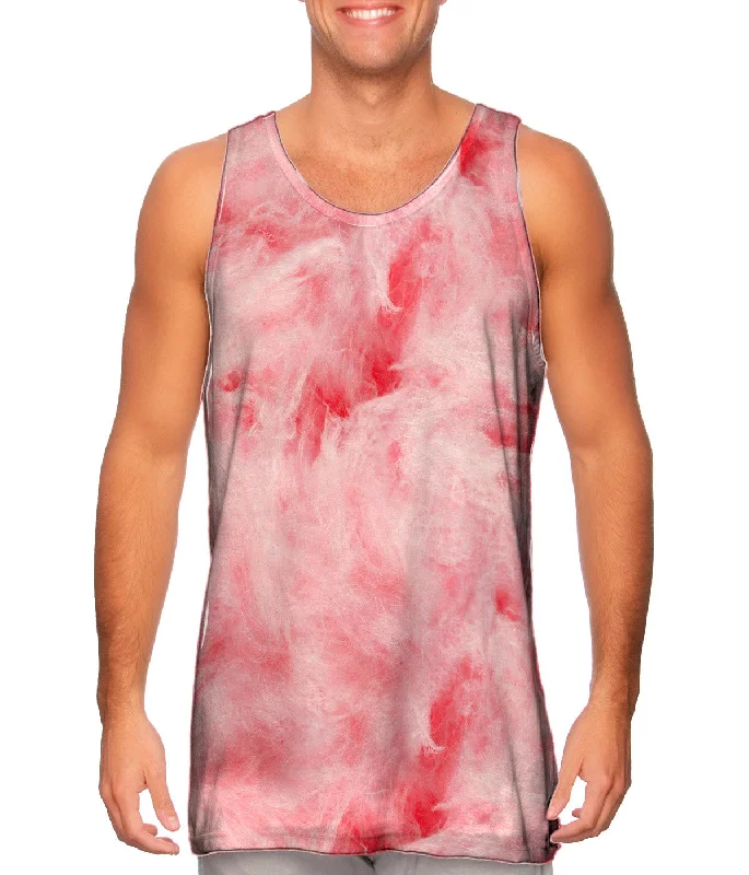 One - Shoulder Women's Rayon Blend Tank Tops for a Flowy LookCotton Candy Pink
