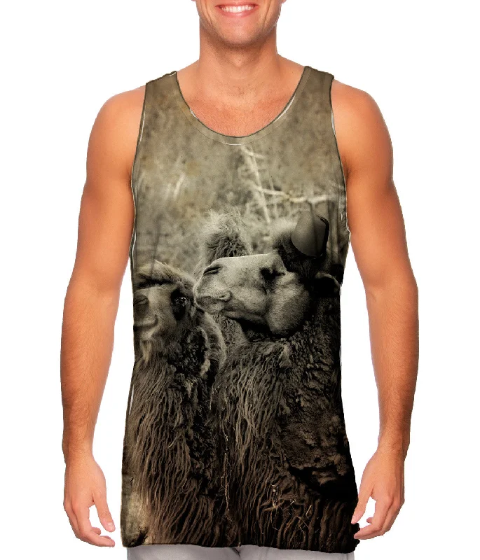 Women's Sleeveless Ribbed Tank Tops for a Trendy LookCouple Camel Fez