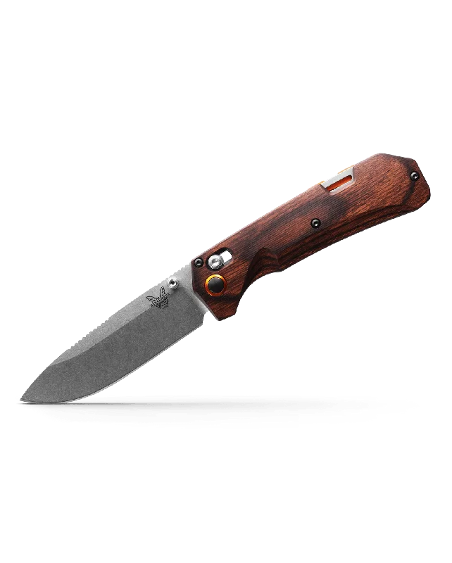 GRIZZLY CREEK | STABILIZED WOOD | ORANGE ACCENTS