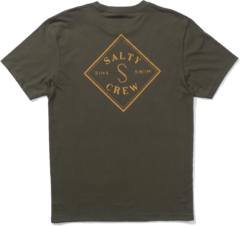 Pocketed Women T Shirt for Added FunctionalityTippet S/S Tee, Dusty Olive