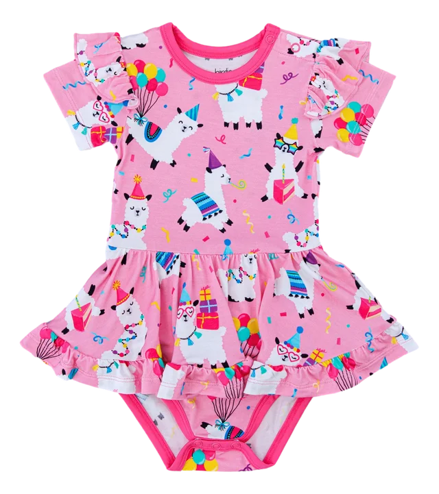 Crop Bodysuits to Pair with High - Waisted BottomsAlanna Birdie Twirl