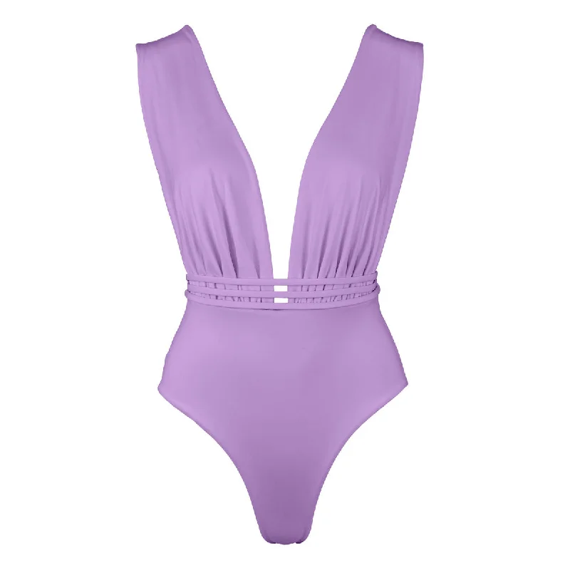 Women's Long - Sleeve Turtleneck One - Pieces in Navy for a Sophisticated Winter EnsembleARIDÈE Swimsuit - UNICORNO Women's Long - Sleeve Turtleneck One - Pieces in Navy for a Sophisticated Winter EnsembleARIDÈE Swimsuit - UNICORNO