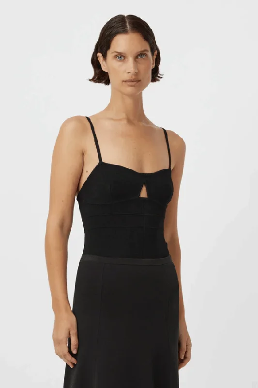 Compression Bodysuits for Post - Workout RecoveryOphira Bodysuit Black