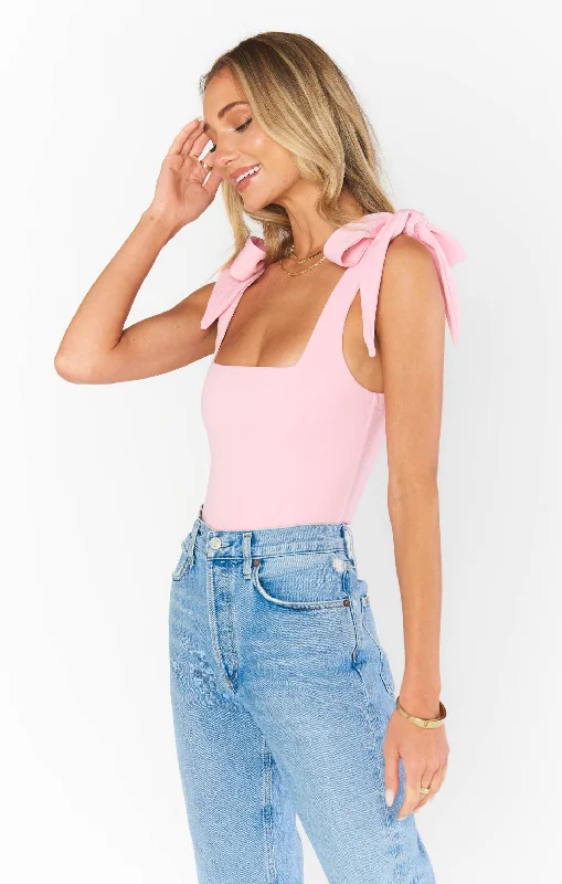 Organic Cotton Bodysuits for an Eco - Friendly and Comfortable OptionGidget Bodysuit ~ Pink Stretch Organic Cotton Bodysuits for an Eco - Friendly and Comfortable OptionGidget Bodysuit ~ Pink Stretch