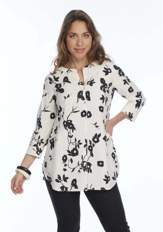 Mock - neck cover ups for a more modern and stylish silhouetteLior Top Honey-2
