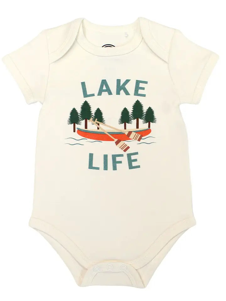 Long - Sleeve Bodysuits for Cold Weather LayeringLuxury Bodysuit, Lake Life