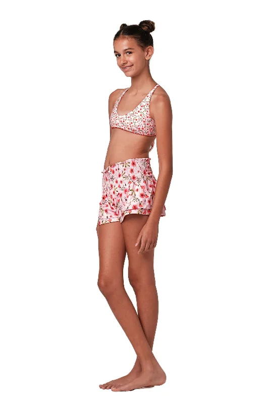 Petite - fit cropped linen cover ups for a breezy summer strollShort Circuit - Blossom Petite - fit cropped linen cover ups for a breezy summer strollShort Circuit - Blossom
