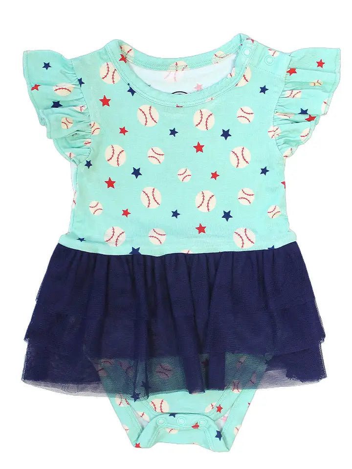 Sleeveless Bodysuits for a Cool and Casual Summer LookSkirt Onesie, Baseball Buddies Sleeveless Bodysuits for a Cool and Casual Summer LookSkirt Onesie, Baseball Buddies