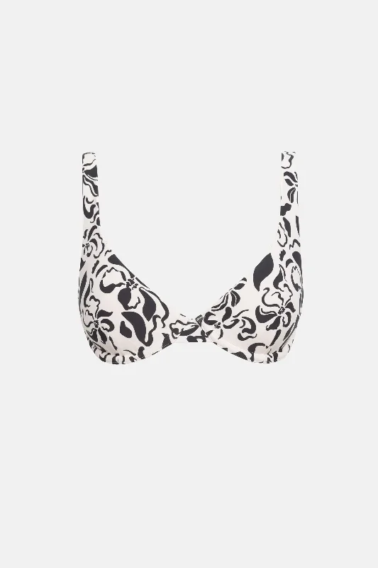 Women's Color - Blocked Swim Tops in Orange and Pink for a Vibrant Summer LookSundance Floral Underwire Top Natural Women's Color - Blocked Swim Tops in Orange and Pink for a Vibrant Summer LookSundance Floral Underwire Top Natural