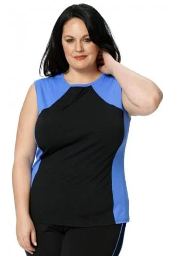 Black/Periwinkle