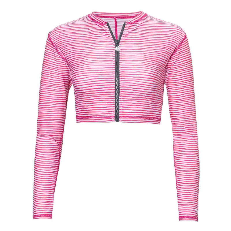 Hot Pink Wavy Stripe