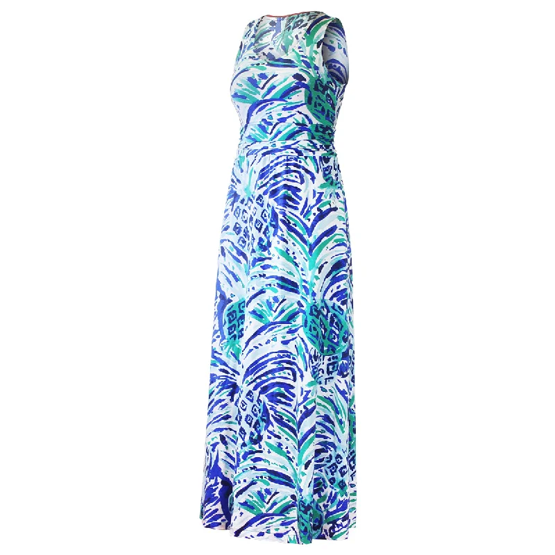 Women's High - Neck Swim Tops in Navy with Zipper for a Sleek and Sporty LookWomen's V-Neck Maxi Dress | FINAL SALE Women's High - Neck Swim Tops in Navy with Zipper for a Sleek and Sporty LookWomen's V-Neck Maxi Dress | FINAL SALE